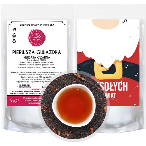 Herbata czarna Świąteczna Pierwsza Gwiazdka - 50g