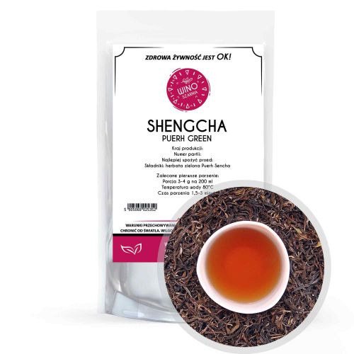 Herbata liściasta Puerh Green SHENGCHA sencha - 50g