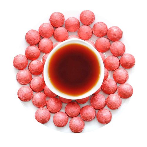 Herbata Czerwona PU ERH TUOCHA ROSE - 50g prasowana puerh
