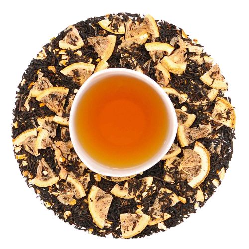 Herbata czarna Earl Grey Cytrynowa Lemon - 100g