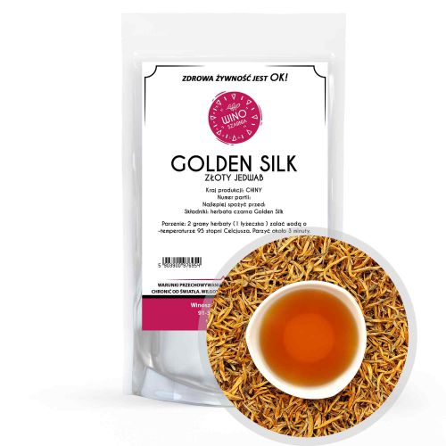 Herbata czarna Golden Silk - 50g Złoty Jedwab