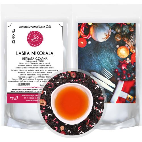 Herbata czarna Świąteczna Laska Mikołaja - 50g