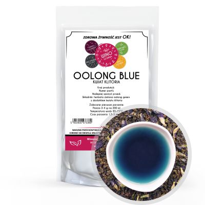 Herbata zielona Oolong Blue Niebieska - 100g