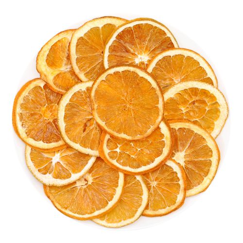 Suszone Pomarańcze w plastrach - 500g Jadalne